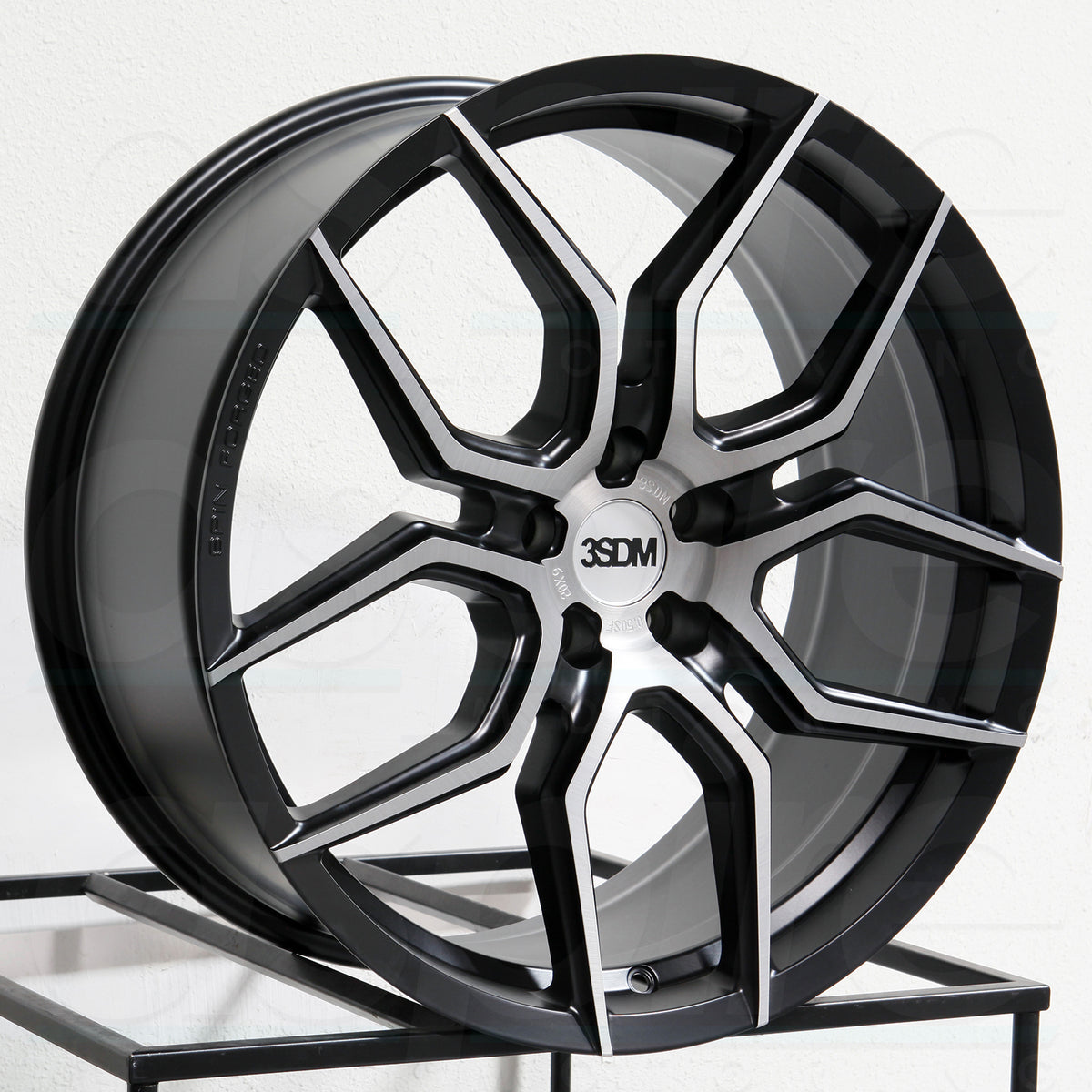 3SDM Wheels 0.50 Black Brushed
