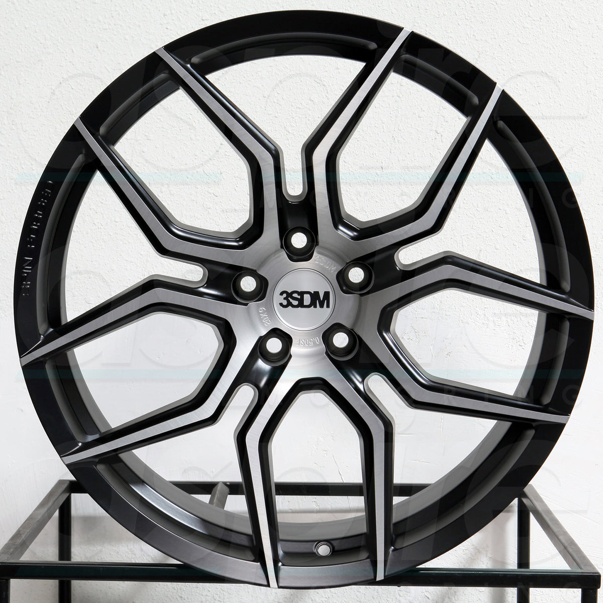 3SDM Wheels 0.50 Black Brushed
