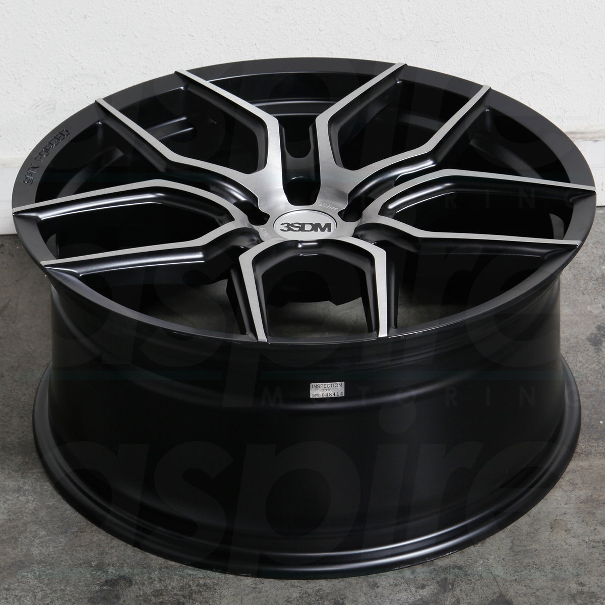 3SDM Wheels 0.50 Black Brushed