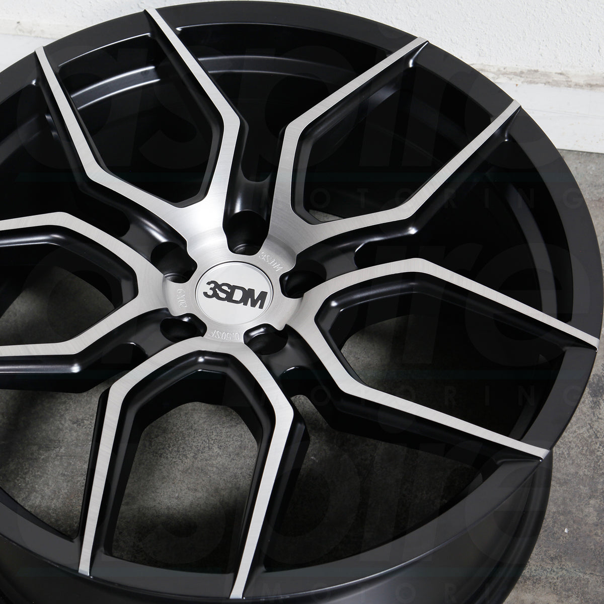 3SDM Wheels 0.50 Black Brushed