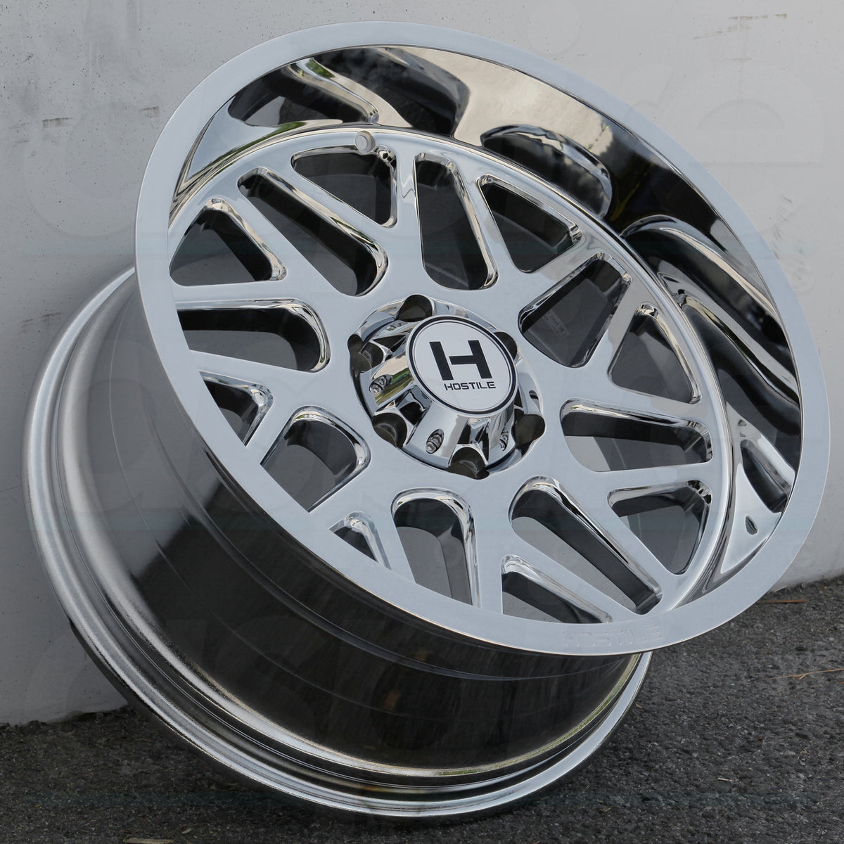 Hostile Wheels H108 Sprocket Chrome - Wheels Outlet