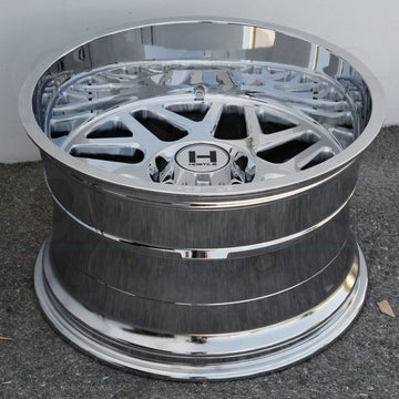 Hostile Wheels H108 Sprocket Chrome - Wheels Outlet