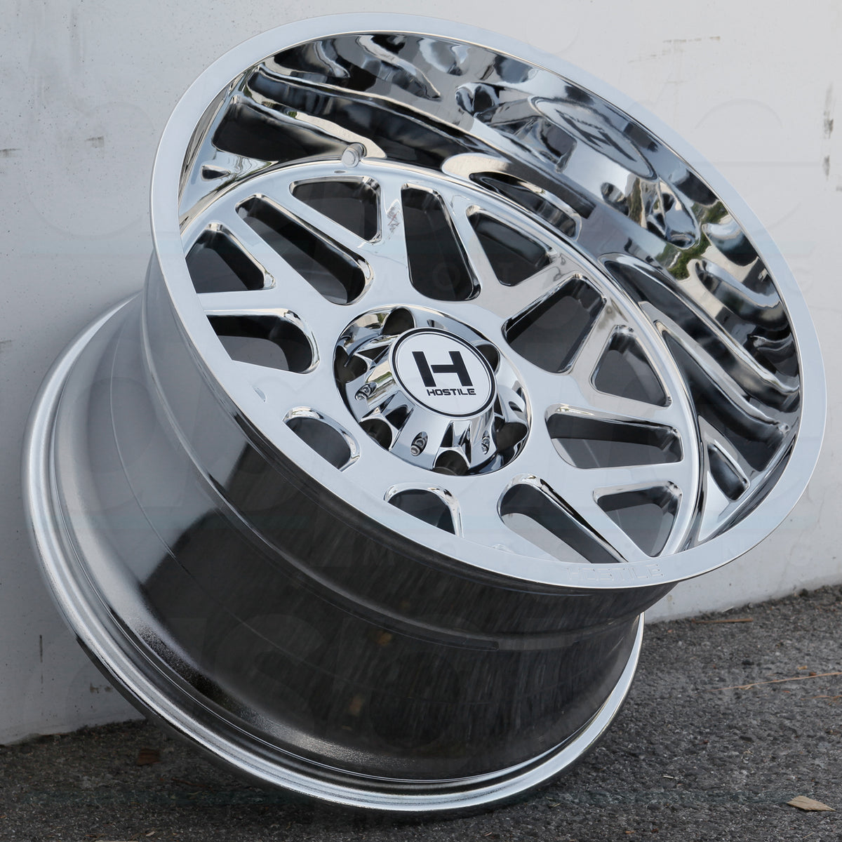 Hostile Wheels H108 Sprocket Chrome - Wheels Outlet