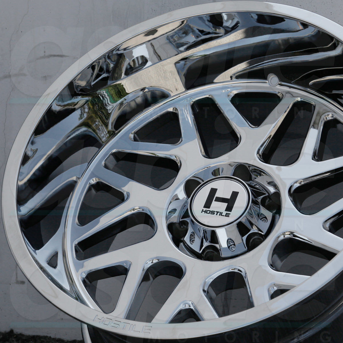 Hostile Wheels H108 Sprocket Chrome - Wheels Outlet