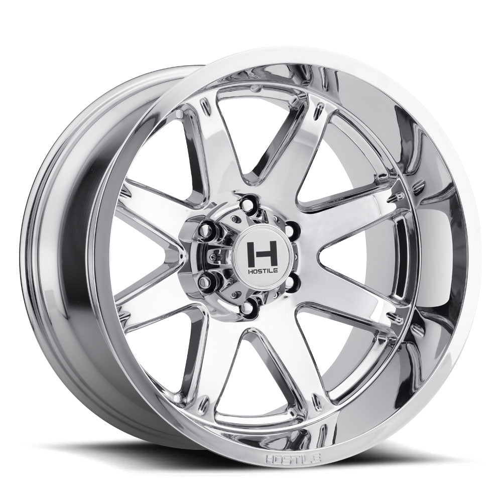 Hostile Wheels H109 Alpha Chrome - Wheels Outlet