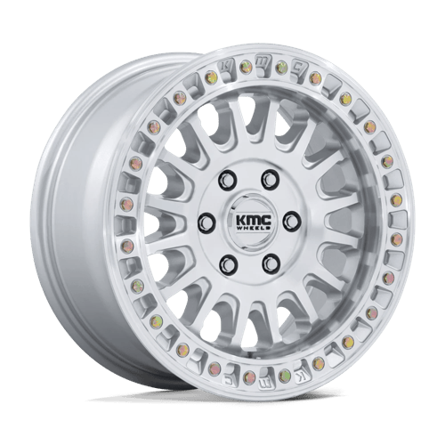 KMC Wheels KM552 Ims Gloss Silver with Machined Face