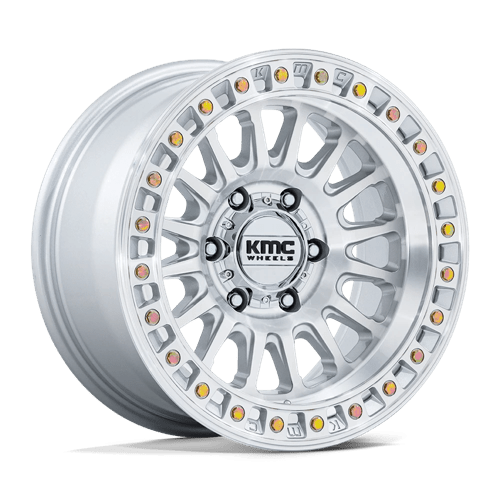 KMC Wheels KM552 Ims Gloss Silver with Machined Face