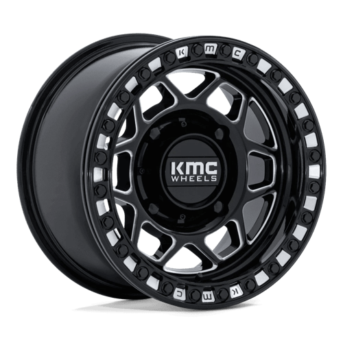 KMC Wheels KS241 Torx Utv Beadlock Gloss Black Milled