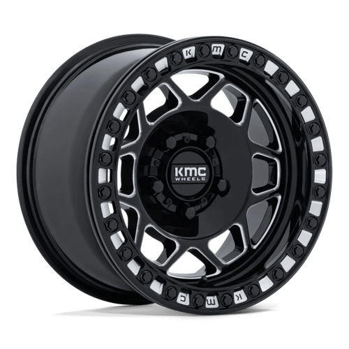 KMC Wheels KS241 Torx Utv Beadlock Gloss Black Milled