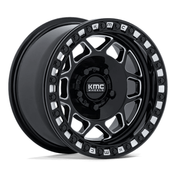 KMC Wheels KS241 Torx Utv Beadlock Gloss Black Milled