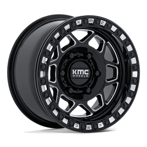 KMC Wheels KS241 Torx Utv Beadlock Gloss Black Milled