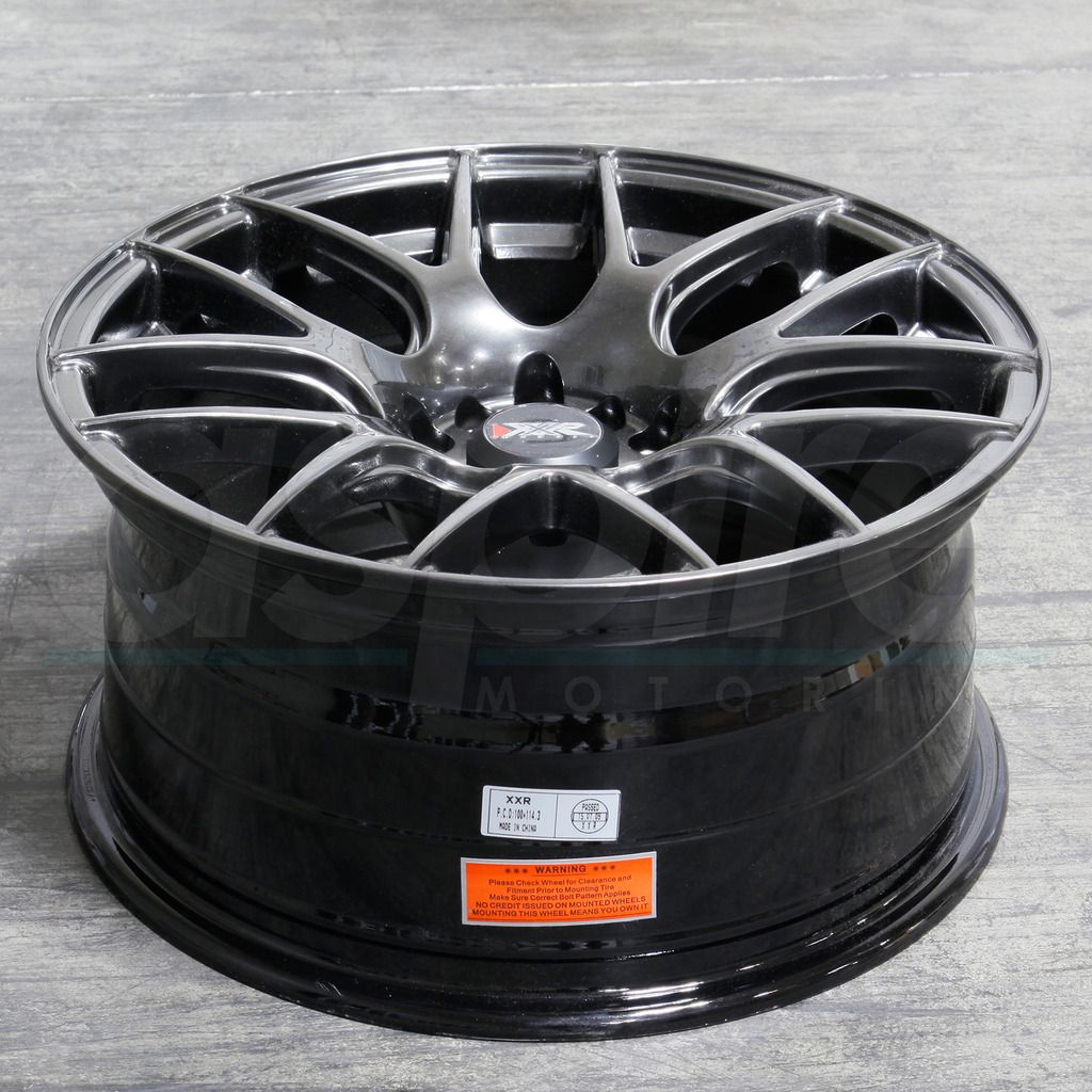 XXR Wheels 530R Chromium Black
