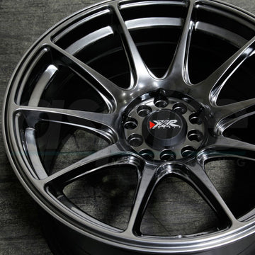 XXR Wheels 527R Chromium Black
