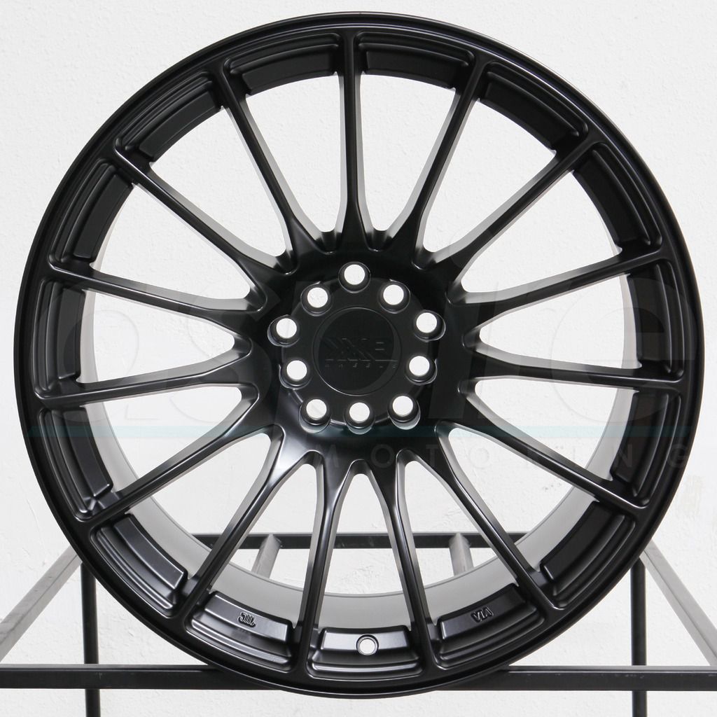 XXR Wheels 550 Flat Black
