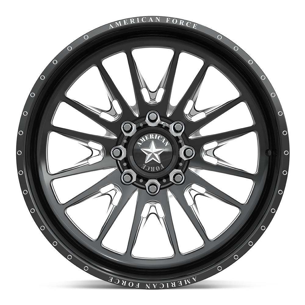 American Force Wheels Afw Notch Sfcc Gloss Black Milled