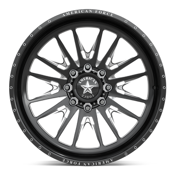 American Force Wheels Afw Notch Sfcc Gloss Black Milled