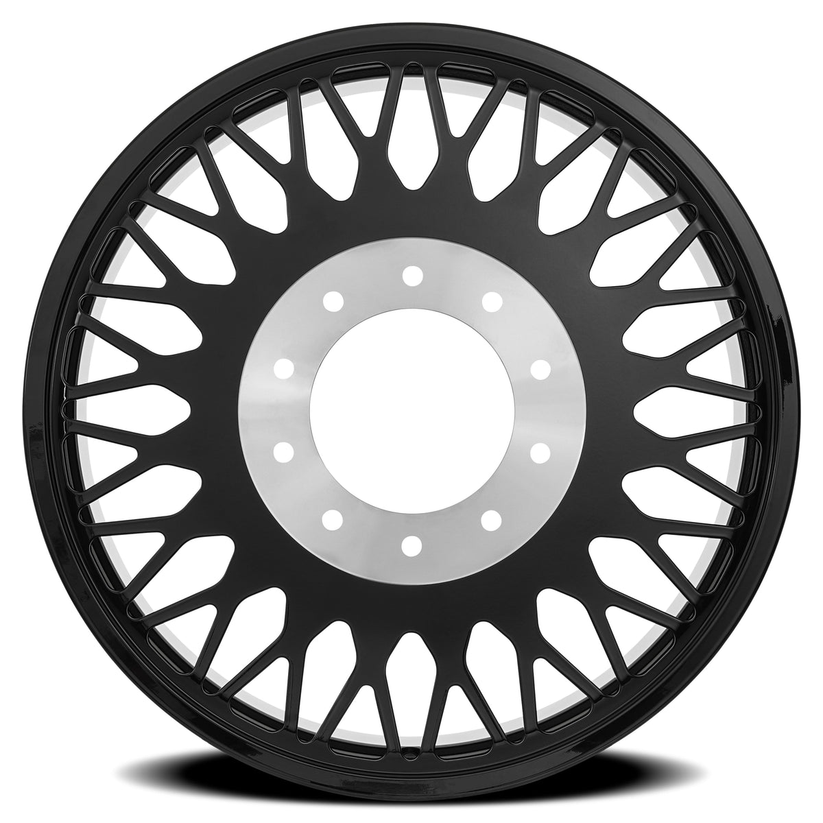 Arena Forged Wheels AF104 Stealth Dually Gloss Black Rear Inner 10 lug
