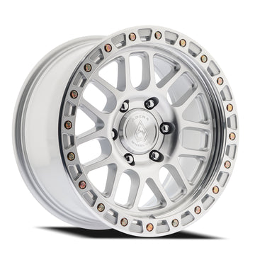 Arena Wheels A119 Boost Gloss Silver Machined 6 lug