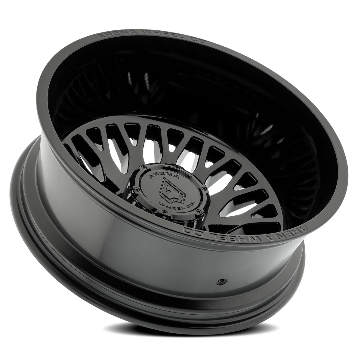 Arena Wheels A121 Monarch Dually Gloss Black Rear Outer
