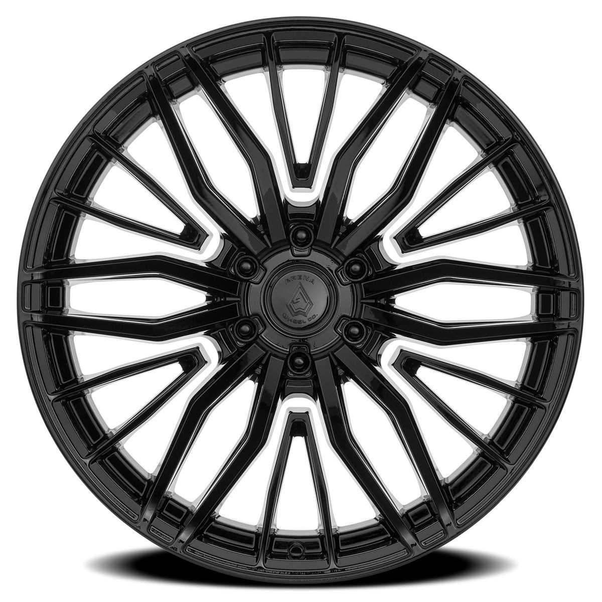 Arena Wheels A122 Phantom Gloss Black 6 lug