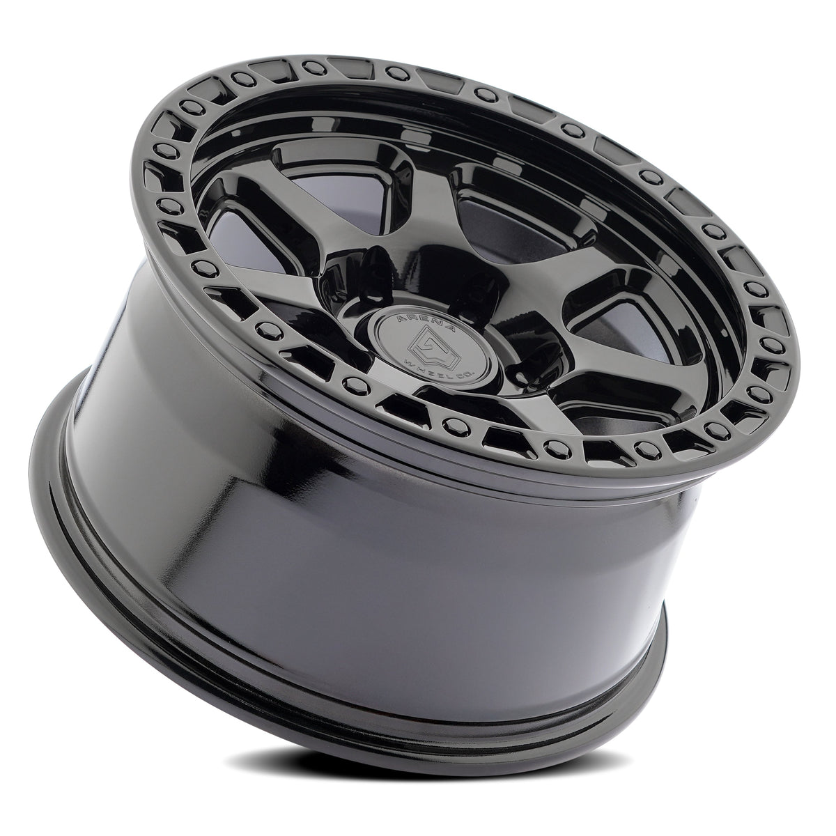 Arena Wheels A123 Throttle Gloss Black