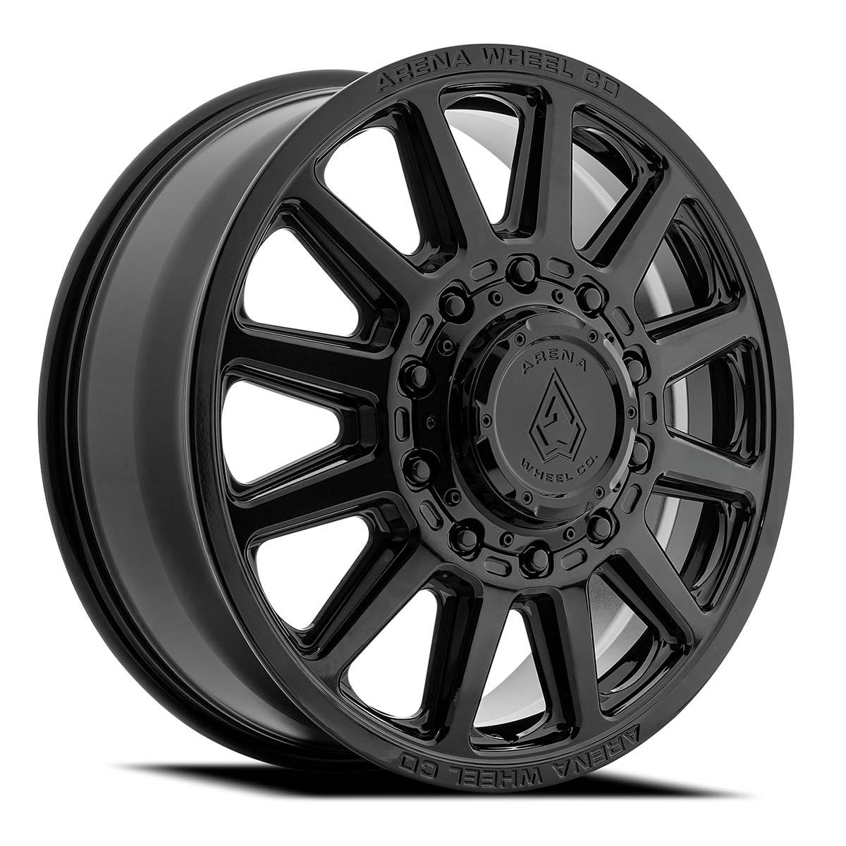 Arena Wheels A128 Enduro Dually Gloss Black Front