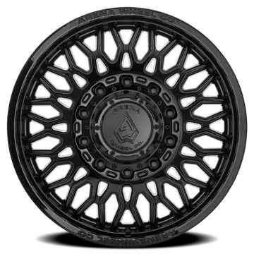 Arena Wheels A129 Valkyrie Dually Gloss Black Front