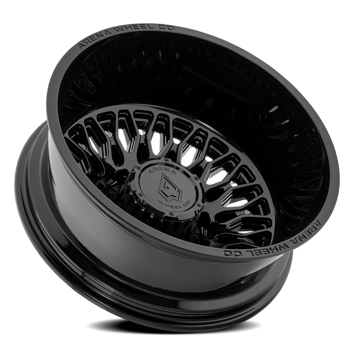 Arena Wheels A129 Valkyrie Dually Gloss Black Rear Outer