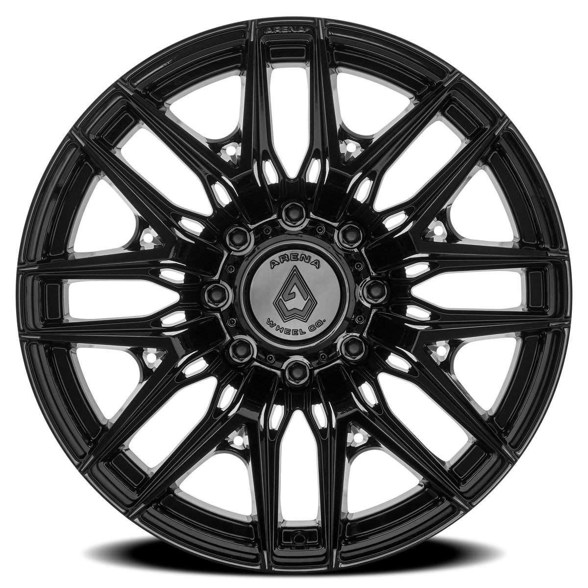 Arena Wheels A131 Sparta Gloss Black 8 lug