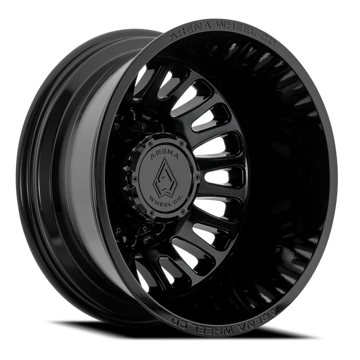 Arena Wheels A136 Sultan Dually Gloss Black Rear Outer