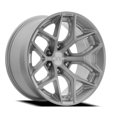 Arena Wheels A141 Luxor Gloss Silver Brushed