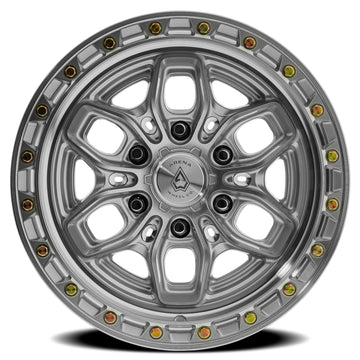 Arena Wheels A142 Fury Gloss Silver Machined
