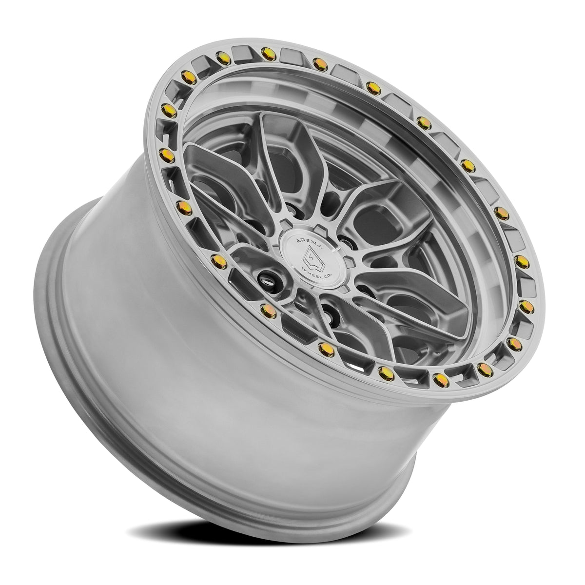 Arena Wheels A142 Fury Gloss Silver Machined