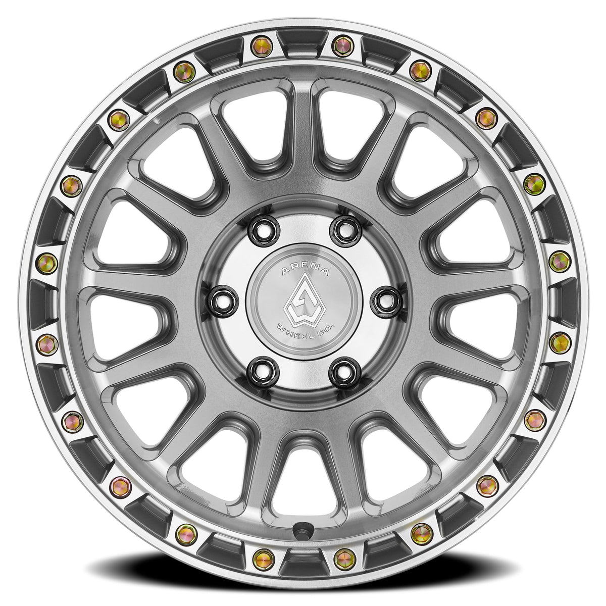 Arena Wheels A144 Spector Gloss Silver Machined