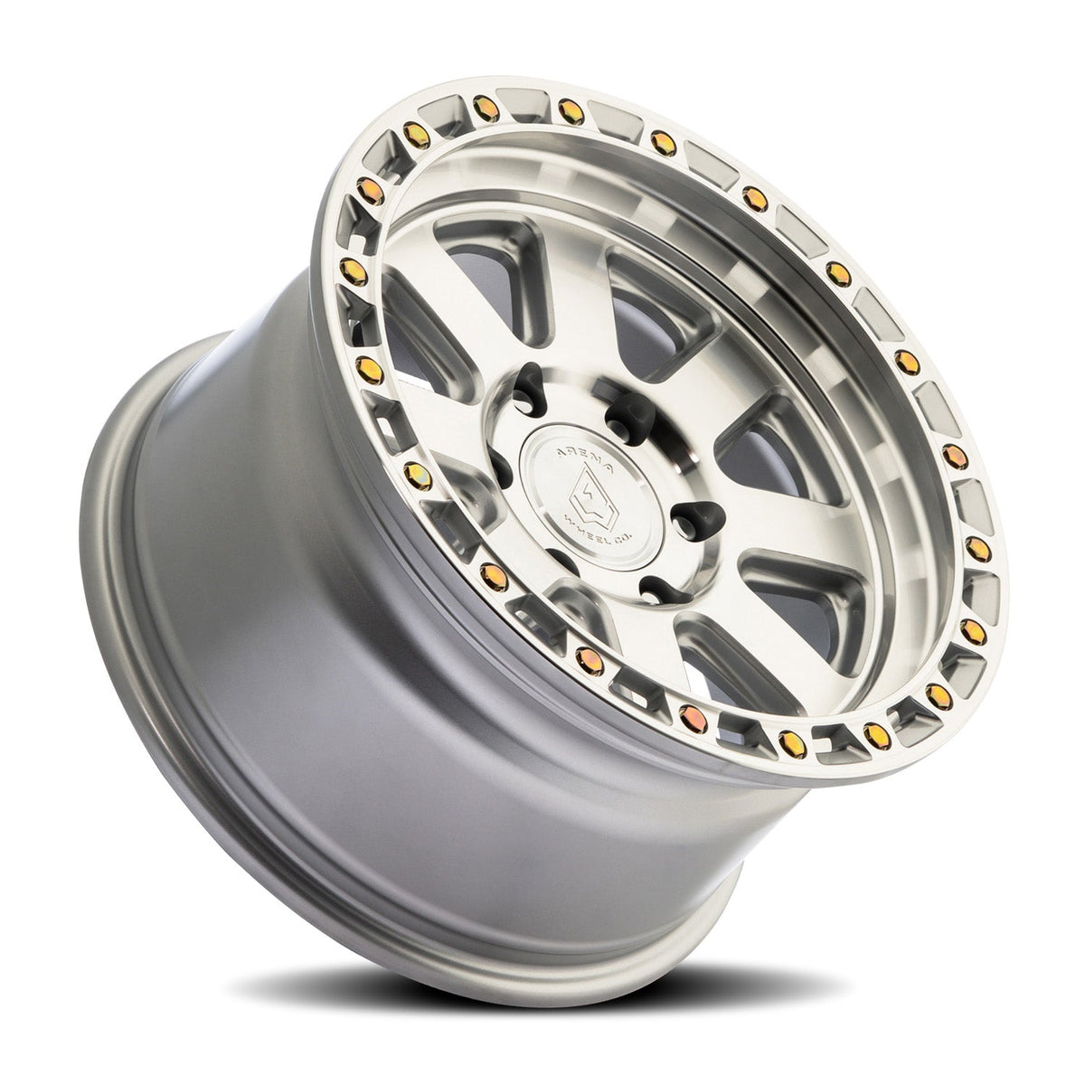 Arena Wheels A148 Bandit Gloss Silver Machined 6 lug