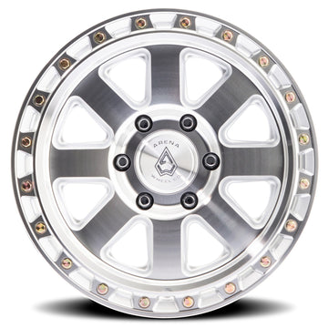 Arena Wheels A148 Bandit Gloss Silver Machined 6 lug