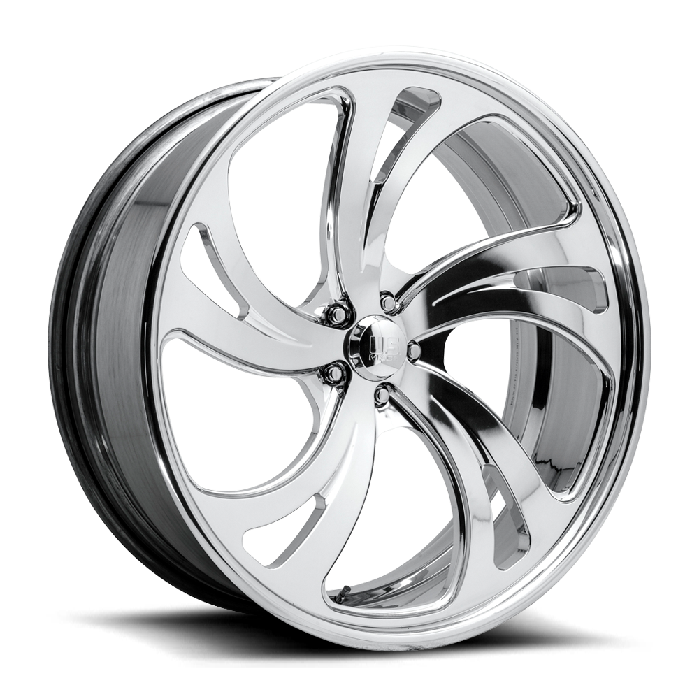US Mags Wheels UF009 Kompressor 5 Polished
