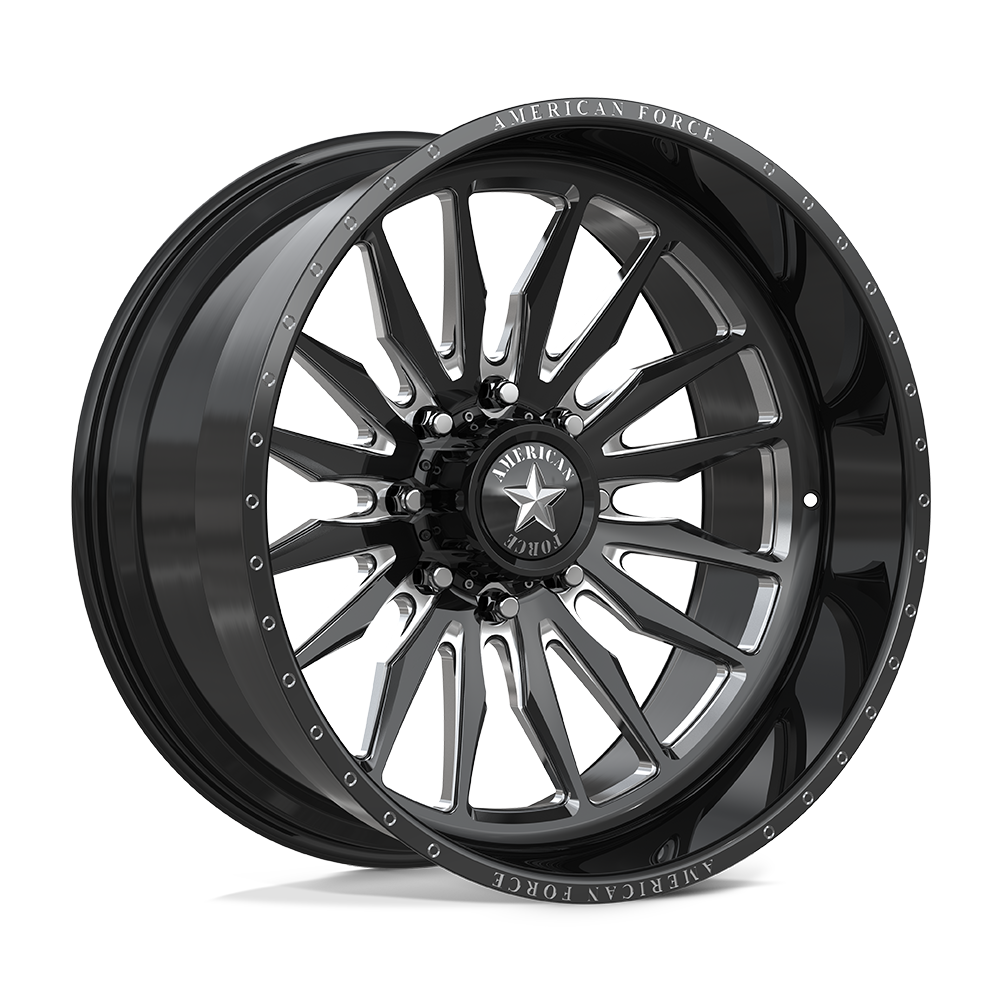 American Force Wheels Afw Provoke Cc Gloss Black Machined