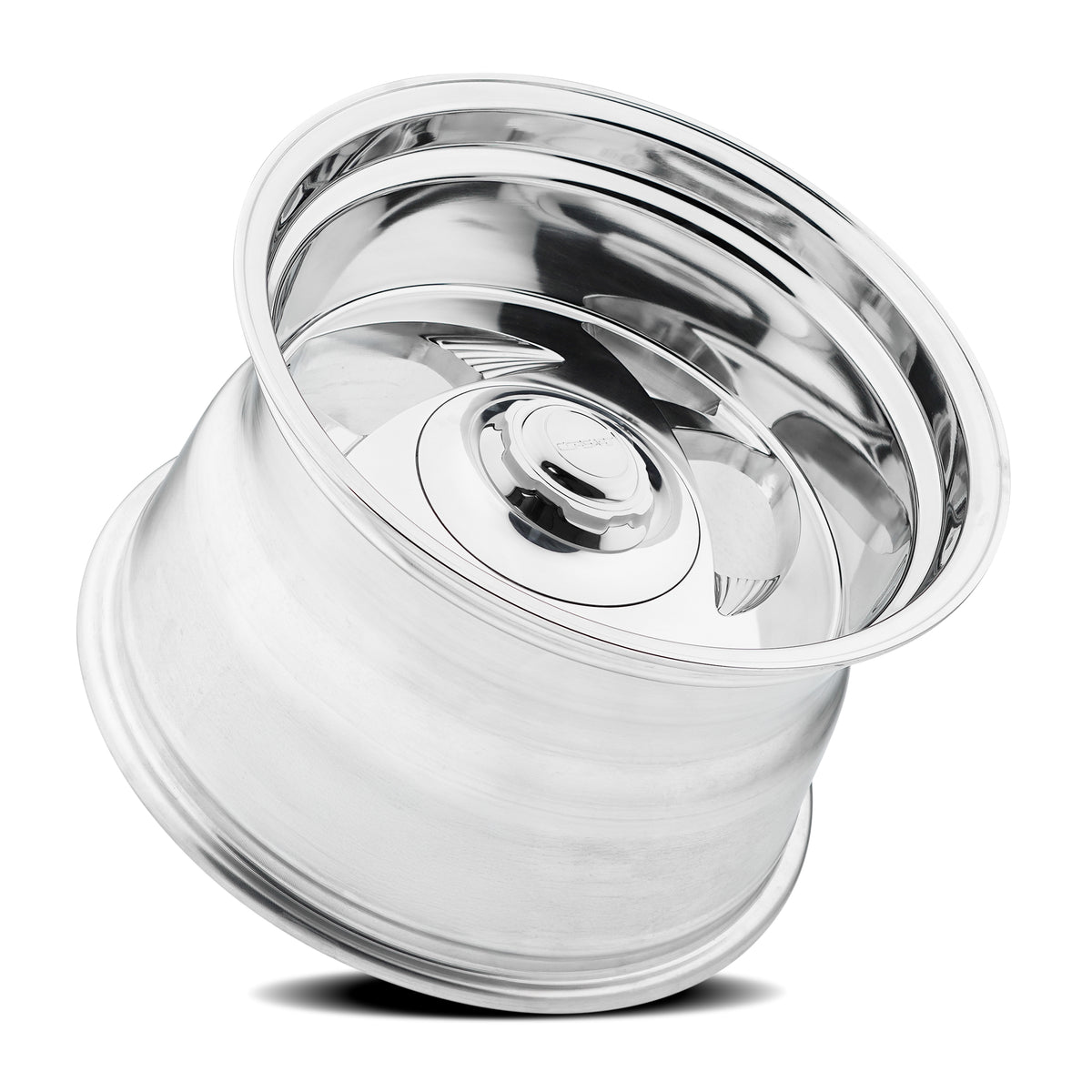 Corsart Wheels C105 El MZ Milled and Polished rear angle