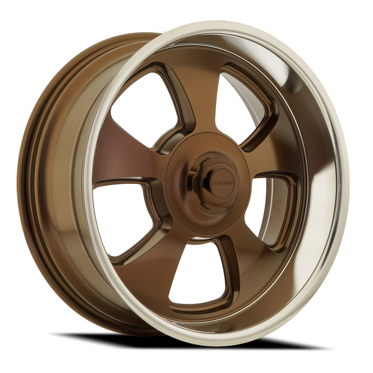 Corsart Wheels C107 Malibu Satin Bronze Center Diamond Cut Lip