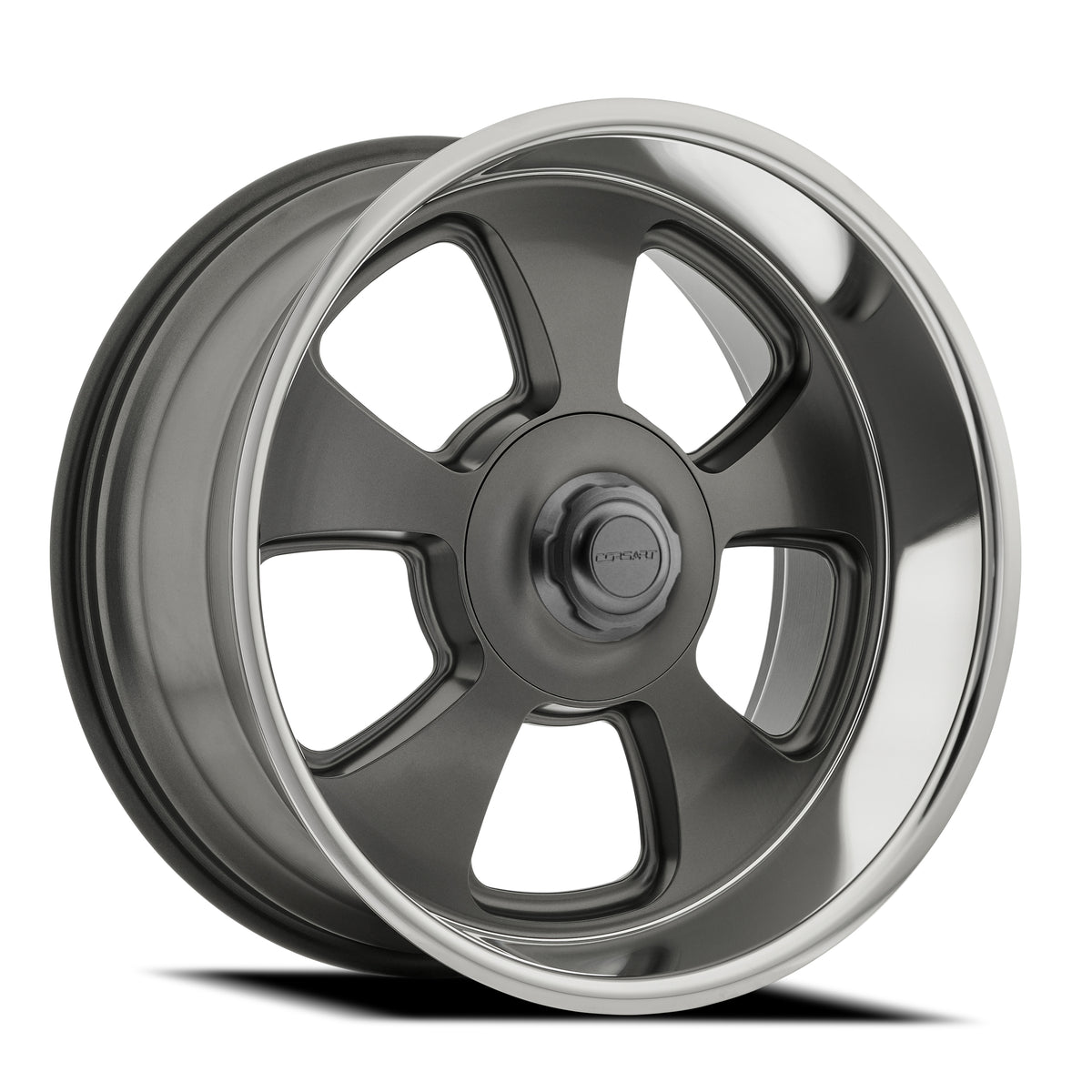 Corsart Wheels C107 Malibu Satin Gun Metal Center Diamond Cut Lip 20x9.5