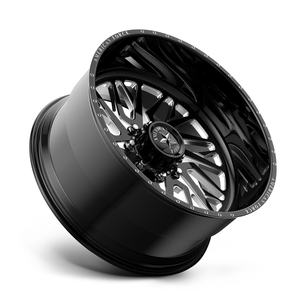American Force Wheels Afw Nova Ss Black Milled