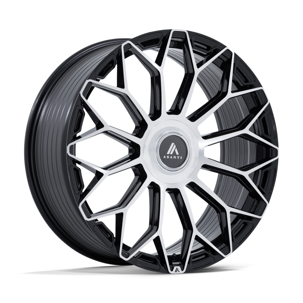 Asanti Wheels AB051 Envoy Gloss Black with Machined Face