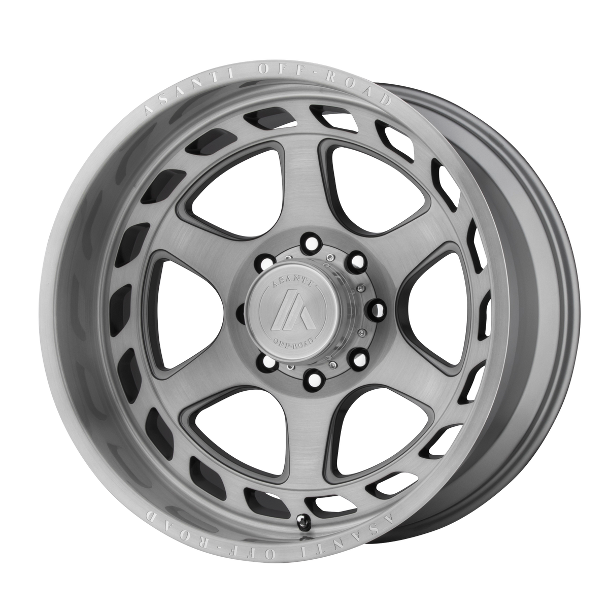 Asanti Wheels AB816 Anvil Titanium-brushed