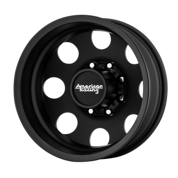 American Racing Wheels AR204 Baja Dually Satin Black