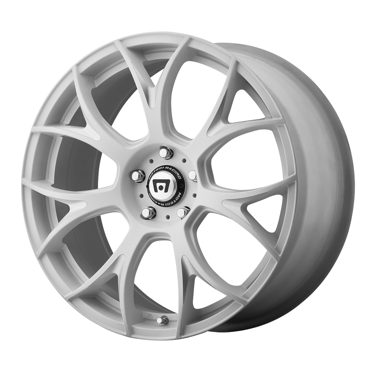 Motegi Racing Wheels MR126 Matte White with Milled Accents