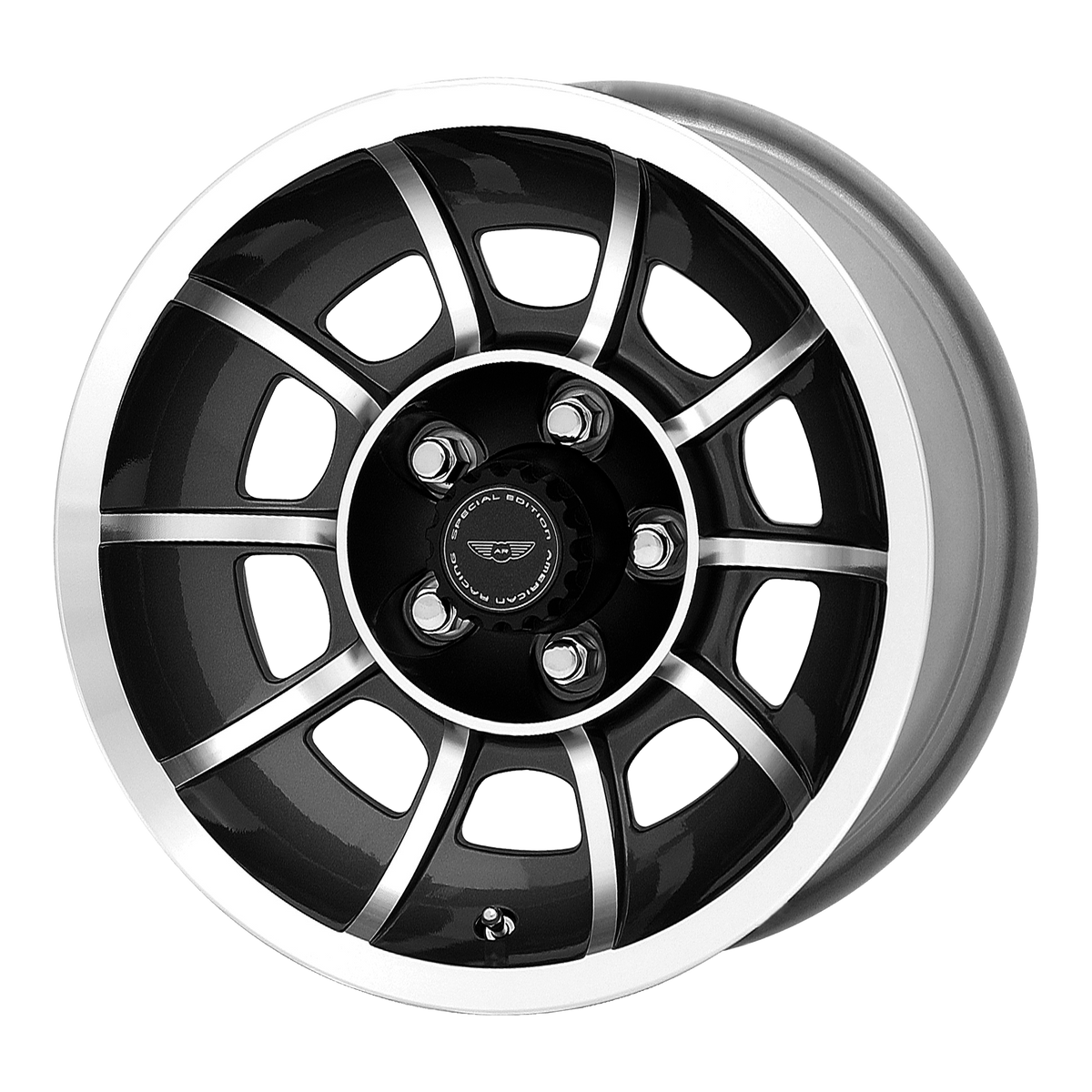 American Racing Wheels VN47 Vector Satin Black Machined
