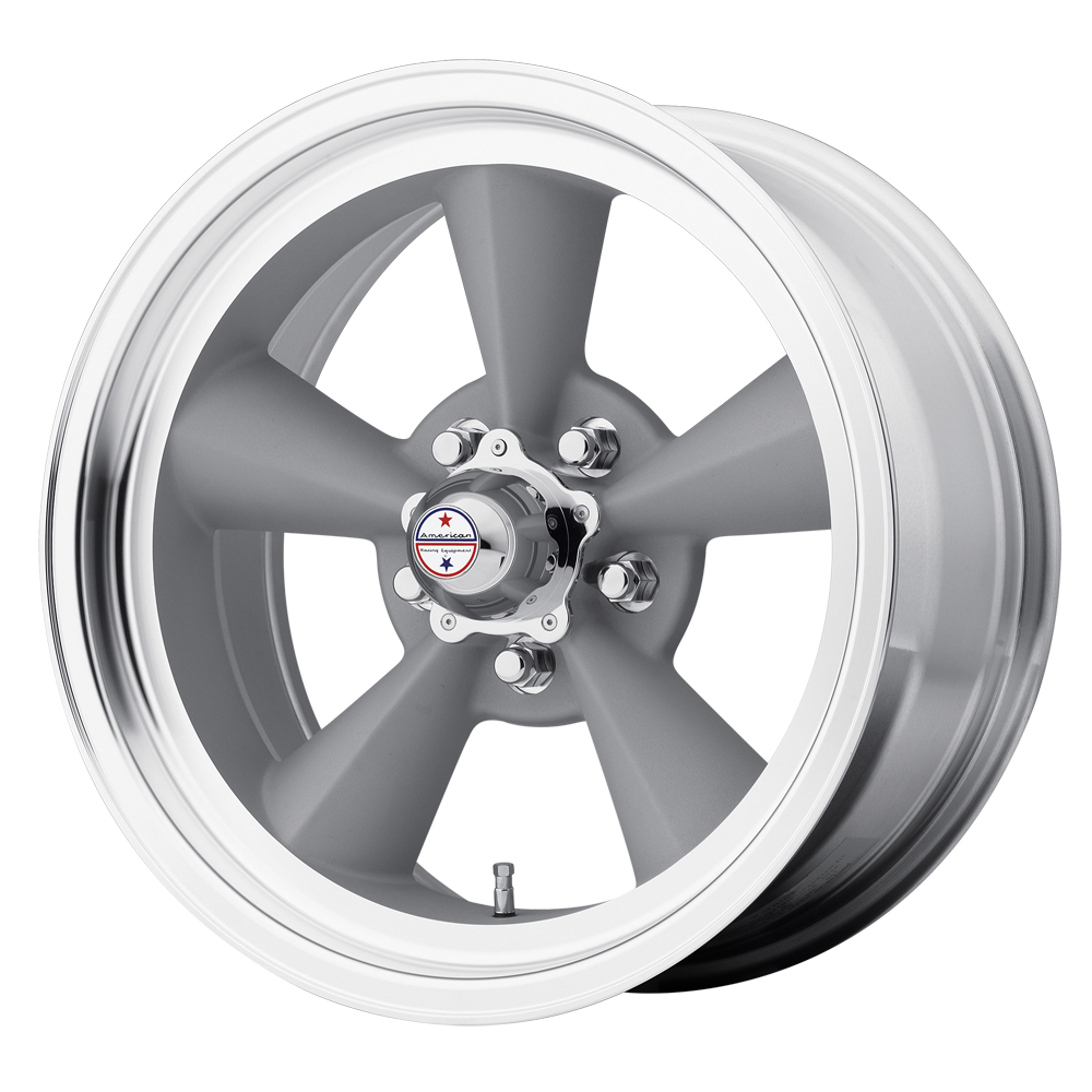American Racing Wheels VN309 Tt O Vintage Silver with Machined Lip