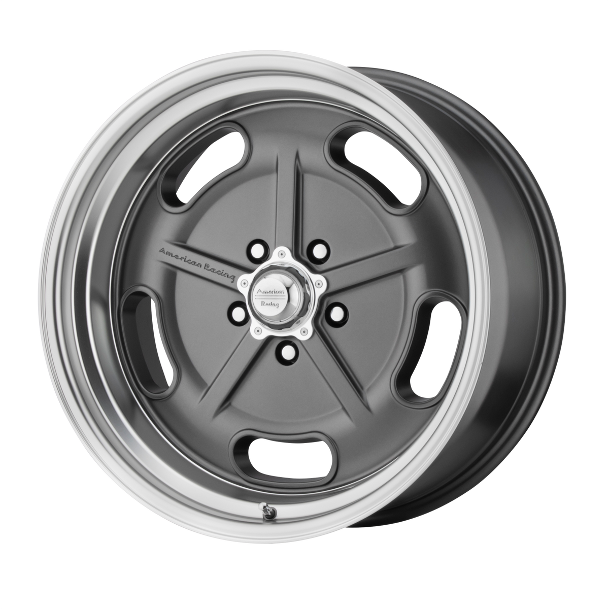 American Racing Wheels VN511 Salt Flat Mag Gray with Diamond Cut Lip