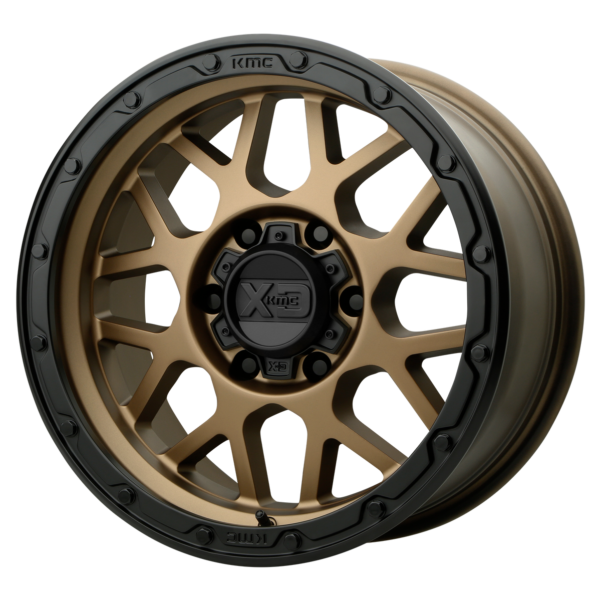 XD Series Wheels XD135 Grenade Or Matte Bronze with Matte Black Lip